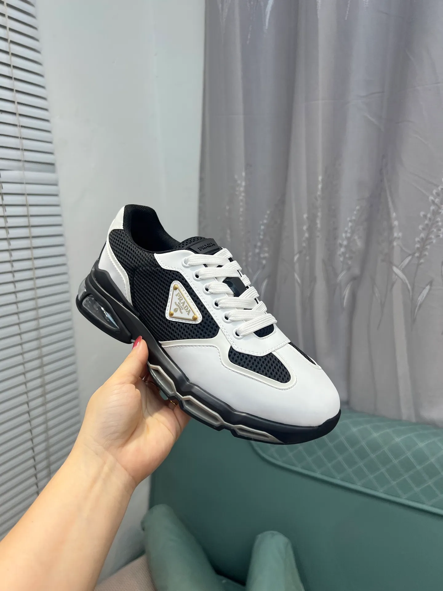 Men's shoes 💰660 [PRADA] Men's shoes are popular in the counter, official website is synchronized, 1 high-quality shipment ✔️ Original frosted cowhide + cowhide lining, 1🆚1 replica, original sole, 38-45 (45 customized, non-refundable)